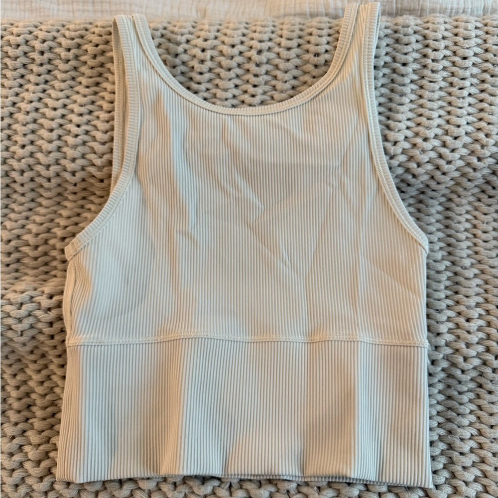 lululemon power pivot ribbed tank top